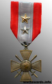 foreign theater of operations war cross photo