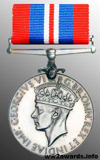 War Medal 1939-1945 photo