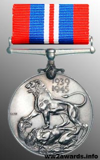 Photograph of the War Medal 1939-1945