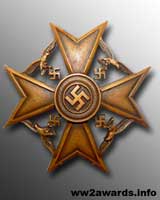 Bronze Spanish Cross without swords photo