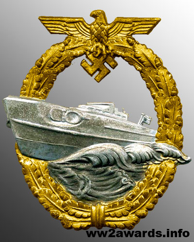 Photo of the Type 2 Torpedo Boat Crew Badge