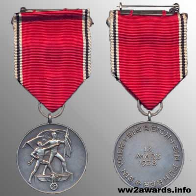 Medal In Memory of March 13, 1938 photo