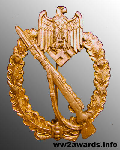 Chest assault infantry badge photo