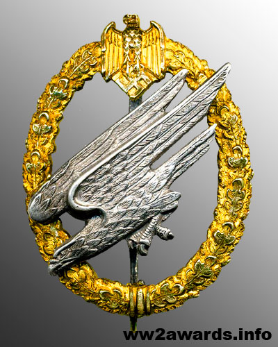 Parachutist's Chest Badge Photo