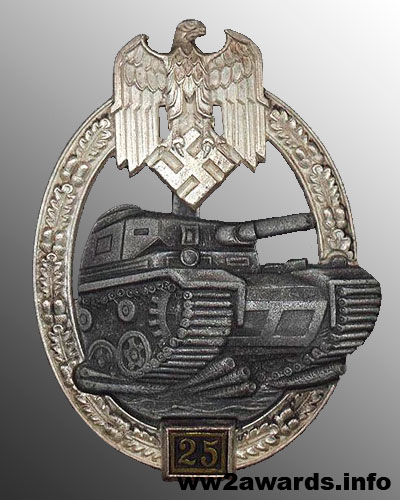 Photo of the Tank Attack Badge
