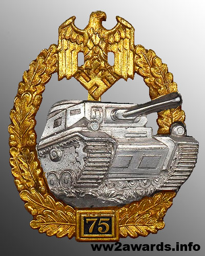 Photo of the Tank Attack Badge