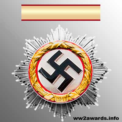 German Cross in gold photo