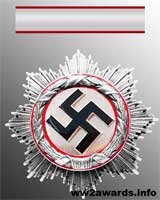 Photograph of the German Cross in Silver