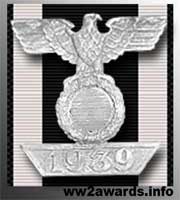 photograph of the clasp for the Iron Cross 2nd Class