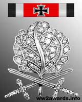 Oak Leaves with Swords and Diamonds for the Knight's Cross photo