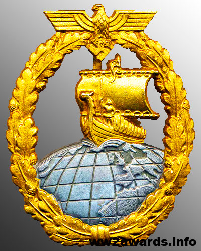 Auxiliary Cruiser Crew Badge photo