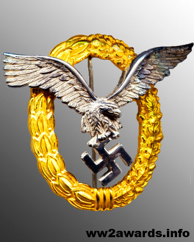 Pilot Observer Badge Photo