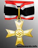 Golden Knight's Cross of the War Merit Cross photo
