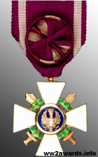 Officer's Cross of the Order of the Roman Eagle photo