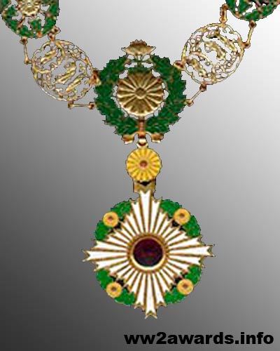 Order of the Chrysanthemum on a chain photo