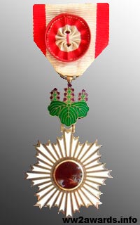 Order of the Rising Sun, 4th Class, photo