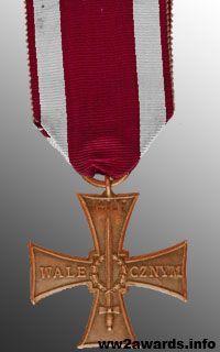 Photograph of the Cross of Bravery