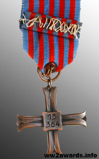 Photograph of the Cross for Monte Cassino