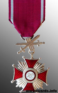 photograph of the Cross of Merit with Swords