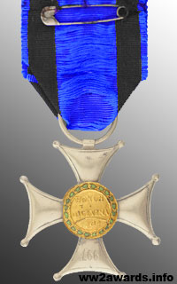 Photo of the Silver Cross of the Virtuti Militari Order