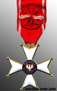 Photograph of the Officer's Cross of the Order of Polonia Restituta