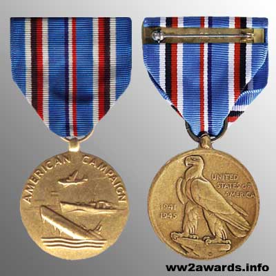 American Campaign Medal photo