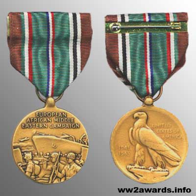 European-African-Middle Eastern Campaign Medal photo
