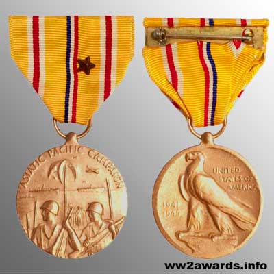 Medal For The Asiatic-Pacific Company Photo