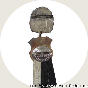 Preußischer Landeskriegerverband Mitgliedsabzeichen für 50 Jahre (2.Form) R&uuml;ckseite