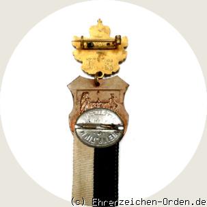 Preußischer Landeskriegerverband Mitgliedsabzeichen für 50 Jahre (1.Form) R&uuml;ckseite