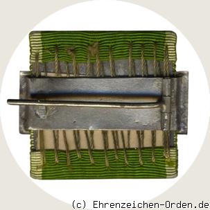 Militär-Dienstauszeichnung Schnalle 2. Klasse  Chiffre E R&uuml;ckseite