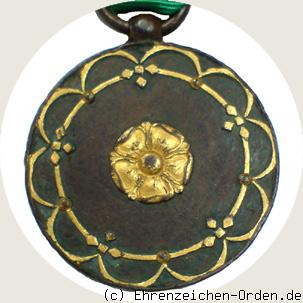 Kriegsdenkmünze 1814 / 1815 für Unteroffiziere und Soldaten (Gotha-Altenburg) R&uuml;ckseite