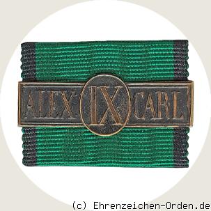 Dienstauszeichnung Schnalle 3.Klasse 1847 Anhalt-Bernburg