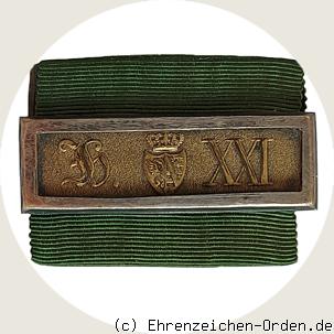 Dienstauszeichnung Schnalle 1.Klasse 1847 Anhalt-Köthen