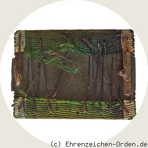 Dienstauszeichnung Schnalle 2.Klasse 1847 Anhalt-Bernburg R&uuml;ckseite