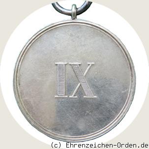 Dienstauszeichnung 3. Klasse für 9 Jahre 1914 R&uuml;ckseite