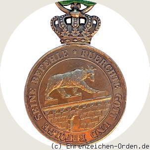 Goldene Verdienstmedaille mit Krone