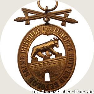 Hausorden Albrecht des Bären  Ritterzeichen 1. Klasse mit Schwertern