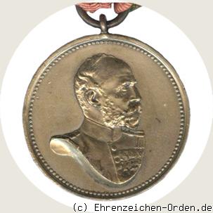 Goldene Erinnerungsmedaille zum 25. Regierungsjubiläum