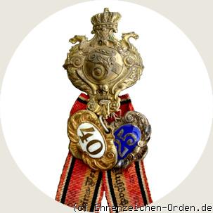 Mitgliedsabzeichen Badischer Militärvereins-Bund für 25 (und 40 Jahre)
