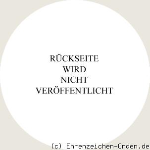 Auszeichnung für Lehrerinnen, Vorsteherinnen, Hausmütter usw…. für 40 Jahre R&uuml;ckseite