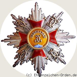 Hausorden der Treue – Großkreuz – Bruststern