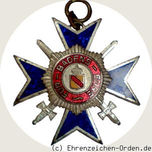 Badisches Feldehrenkreuz (silberne Variante)