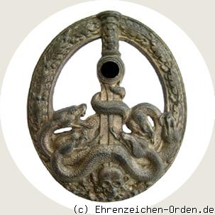 Bandenkampfabzeichen 2. Stufe (Silber) halbhohl