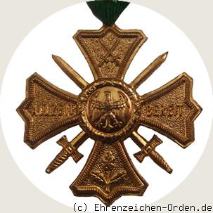 Erinnerungskreuz Treu dem Bataillon R&uuml;ckseite