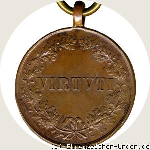 Bronzene Medaille des Verdienstordens vom Heiligen Michael R&uuml;ckseite