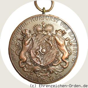 Jubiläumsmedaille 1. Chevaulegers-Regiment R&uuml;ckseite