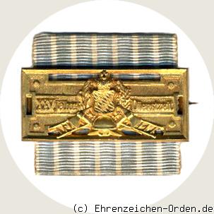 Ehrenzeichen für Mitglieder der Feuerwehren nach 25 jähriger Dienstzeit