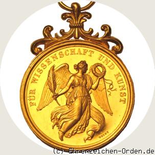 Goldene Ludwigsmedaille für Wissenschaft und Kunst R&uuml;ckseite