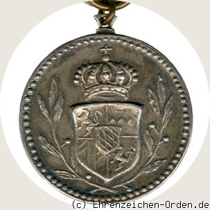Kronprinz Rupprecht-Medaille in Silber – Freistaat Bayern R&uuml;ckseite
